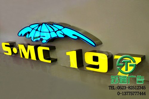 带logo的树脂发光字